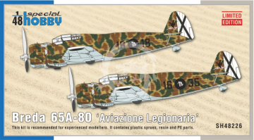 PREORDER - Breda 65A-80 Aviazione Legionaria Special Hobby SH48226 1/48