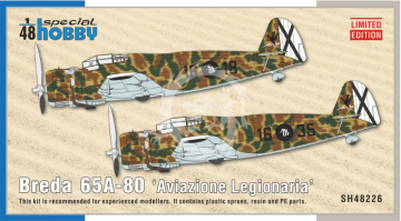 Breda 65A-80 Aviazione Legionaria Special Hobby SH48226 1/48