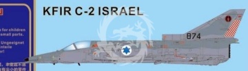 Preorder-IAI Kfir C2/C7 AvantGarde Model Kits 86002 skala 1/72