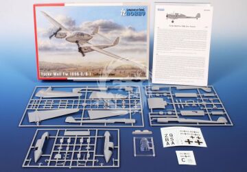 Focke Wulf Fw 189B-0/B-1 ‘Luftwaffe Trainer’ Special Hobby SH72430 skala  1/72