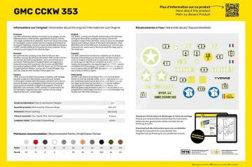 Ciężarówka GMC CCKW 353 - Heller 81121 skala 1/35