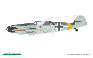Bf 109G-14 -  Eduard 70161 skala 1/72