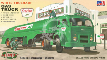 Model plastikowy Ciężarówka White-Fruehauf Gas Truck -  Atlantis H1402 skala 1/48