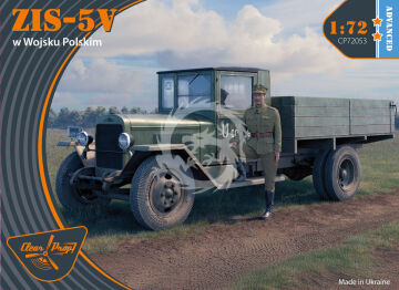 ZiS-5V w Wojsku Polskim (in Polish Army) - Clear Prop! CP72053 skala 1/72