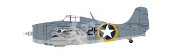 F4F-4 Wildcat Airfix A02070A skala 1/72