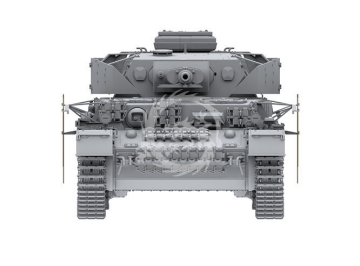 Pz.Kpfw. IV Ausf. F1 Vorpanzer & Schürzen (3 in 1) -  Border Model BT-003 skala 1/35