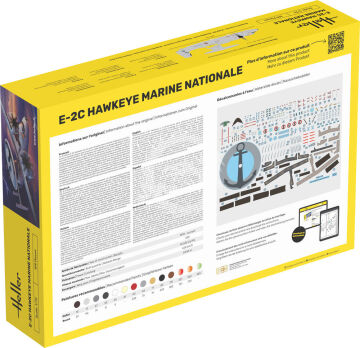 STARTER KIT E-2C Hawkeye Marine Nationale - Heller 58302 skala 1/72 