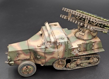 Panzerjager-Fahrzeuge mit 7,5 cm PaK 40 S 307(f) VERSION B - Km Model KM-35004VB skala 1/35 
