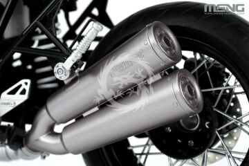  BMW R nineT Option 719 Aluminium (Pre-colored Edition) - MENG-Model MT-003v skala 1/9