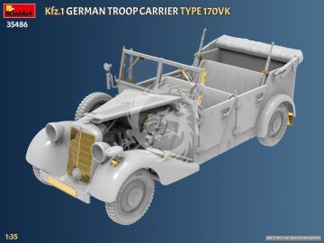  Kfz.1 German Troop Carrier Type 170VK - MiniArt 35486 skala 1/35