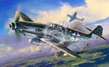 NA ZAMÓWIENIE - Messerschmitt Bf109G-10 Erla - Revell 63752 skala 1/32