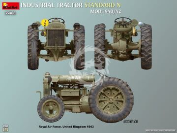 Standard N Industrial Tractor. Mod.1940/42 - MiniArt 35466 skala 1/35