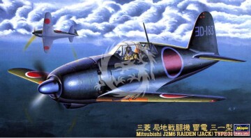 Mitsubishi J2M6 Raiden (Jack) Type 31 - Hasegawa 09146 skala 1/48
