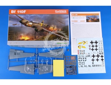 Bf 110F Eduard 8207 skala 1/48