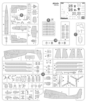 Model plastikowy Russian Attack Helicopter Black Shark 