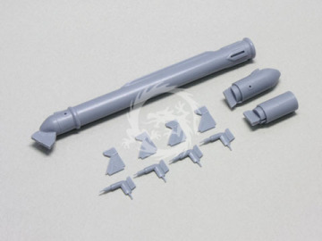 Zestaw dodatków AN/ALQ-167(V) ECM Pod set for F-14 (for Academy 1/32), Wolfpack WP32018 skala 1/32