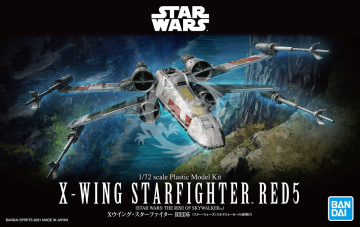 X-Wing Starfighter Red 5 (The Rise of Skywalker) Bandai skala 1/72