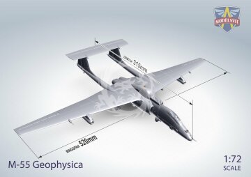 Model plastikowy Myasishchev M-55 