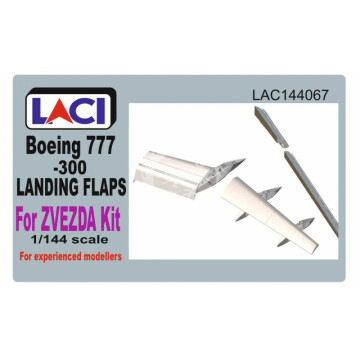 Klapy BOEING 777 LANDING FLAPS - ZVEZDA/REVELL LACI LAC144067 scale 1/144