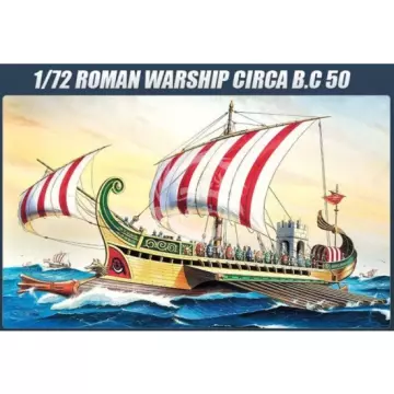 B.C.50 Roman Warship Correct scale 1:87 Academy 14207 1/72