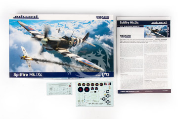 Spitfire Mk.IXc Weekend Eduard 7466 skala 1/72