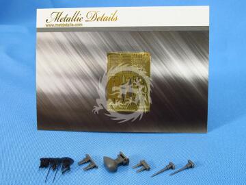 B-17 Exterior Metallic Details MDR4893 skala 1/48