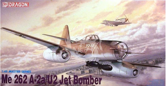 Produkty - Me 262 A-2a/U2 Jet Bomber Dragon 5529 skala 1/48