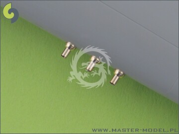 P-40 E - N fairings w/blast tubes for .50cal Browning (6pcs) Master AM-48-025 skala 1/48