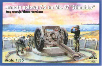 7,5cm Mk.97 Schneider - RPM 35007 skala 1/35