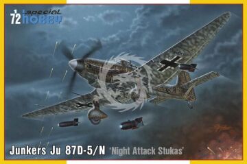 PROMOCJA - NA ZAMÓWIENIE - Junkers Ju 87D-5/N/D-8 Night Attack Stukas - Special Hobby SH72458 skala 1/72 