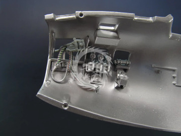 B-17F Bombardier’s cockpit (Interior set) for Monogram - Metallic Details MDR48283 skala 1/48