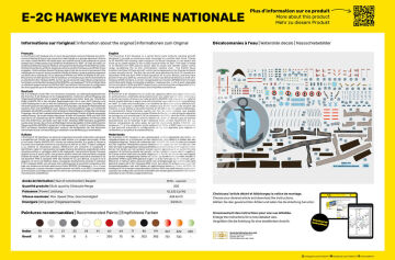 STARTER KIT E-2C Hawkeye Marine Nationale - Heller 58302 skala 1/72 