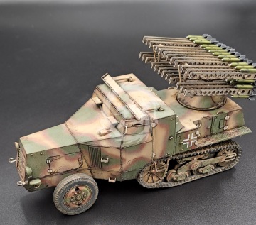 Panzerjager-Fahrzeuge mit 7,5 cm PaK 40 S 307(f) VERSION B - Km Model KM-35004VB skala 1/35 