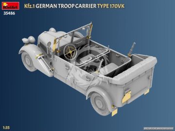  Kfz.1 German Troop Carrier Type 170VK - MiniArt 35486 skala 1/35