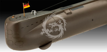 3w1 - 70 Jahre Bundeswehr:Wilhelm Bauer (U-2540) + Type 206A + Type 212A - Revell 05186 skala 1/144