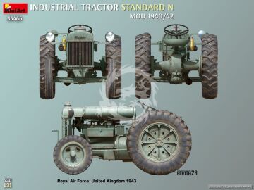 Standard N Industrial Tractor. Mod.1940/42 - MiniArt 35466 skala 1/35