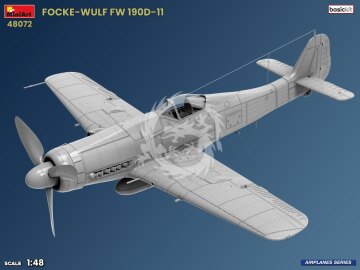 Focke-Wulf Fw 190D-11 Basic Kit - MiniArt 48072 skala 1/48 