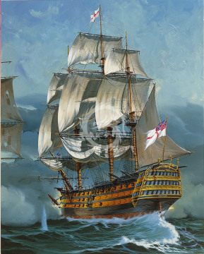 HMS Victory Revell 05408 skala 1/225