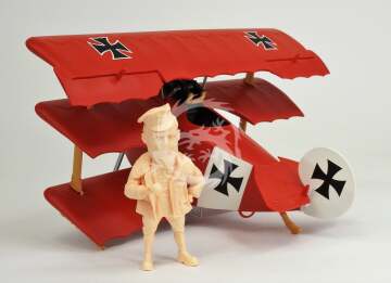 Model plastikowy FOKKER DR.I & RED BARON FULL INTERIOR, SUYATA SK001 skala 1/??