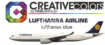 Farba Lufthansa Airline Lufthansa Blue - Creativ colors CC-PA025 poj. 30ml