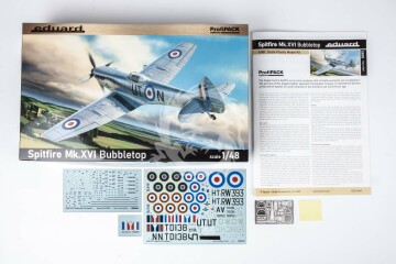 Spitfire Mk.XVI Bubbletop Profipack Eduard 8285 skala 1/48