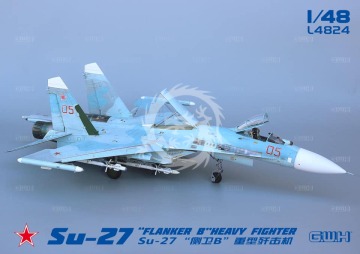 Model plastikowy Su-27 Flanker B Great Wall Hobby L4824 skala 1/48