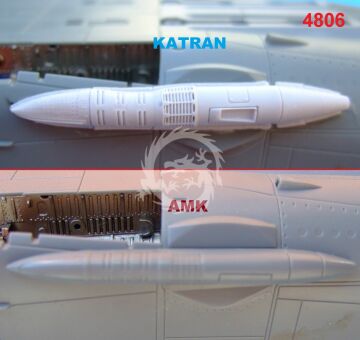 Zestaw dodatków Gun GSh-6-23M MiG-31 Foxhound for all Katran K4806 1/48