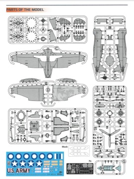 Model plastikowy Republic P-43 B/C Lancer (recon) Dora Wings DW48034 skala 1/48