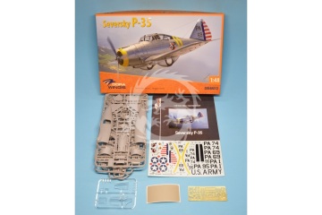 Model plastikowy Seversky P-35 Dora Wings DW48012 skala 1/48