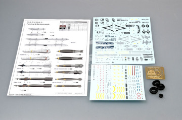 AV-8B Harrier II Trumpeter 02229 skala 1/32