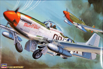 North American P-51D Mustang Hasegawa 08055 skala 1/32