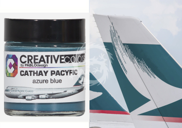 Farba Cathay Pacific azure blue Color 30 ml - Creatve Color CC-PA052