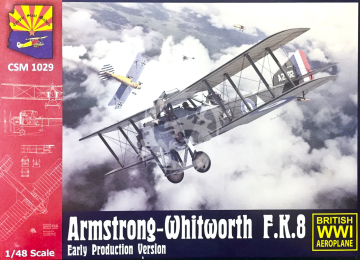 Model plastikowy Armstrong-Whitworth F.K.8 Mid. Production - Copper State Models CSM 1029 skala 1/48