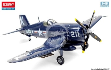 Vought F4U-4 Corsair - Battle of Jangjin Reservoir Academy 12353 skala1/48